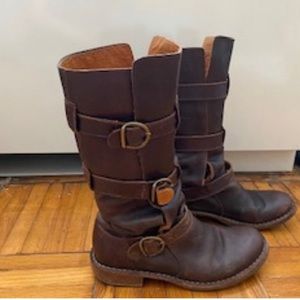Florentino + Baker 7040 Eternity Brown Leather Boots | Size 38 (8)